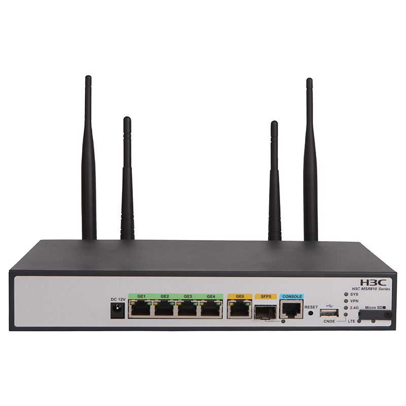 H3C MSR810-LM-SI 企业级6端口千兆4G LTE路由器